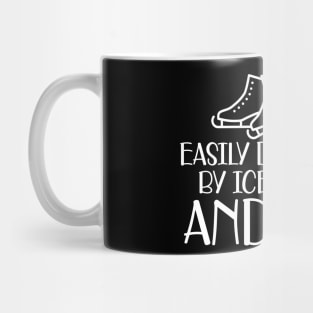 Ice Skater - Easily excited by ice skating and cats Mug